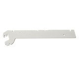 Console inclinable pour tablettes tôle pas de 50 mm - Ligne Store blanc pas de 50 mm