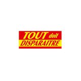 Affiche Tout doit disparaître - Opérations commerciales