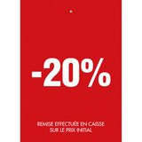 Étiquettes à trou -20% - Étiquettes à trou Soldes