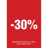 Étiquettes à trou -30% - Étiquettes à trou Soldes