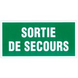 Plaque de signalisation Sortie de secours - Plaques PVC