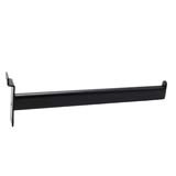 Bras droit noir - L 30 cm - section 30 x15 mm - pour panneaux rainurés - Échelles Wall