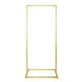 Portant fixe - Or - L 65 x H 150 cm - Ligne Square 25 or