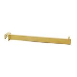 Bras droit - Or - L 30 cm - pour barre de charge 30 x 15 mm - Ligne Square 25 or