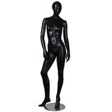 Mannequin femme, tête et cheveux sculptés - Black Friday