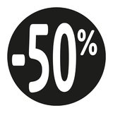 Gommettes adhésives -50% - Black Friday