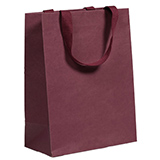 Sacs cadeaux kraft - lie de vin - 25 + 13 x H 33 cm