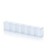 Vitrine plexiglas alimentaire 2 plis 75 x 20 x 20 cm - P&P