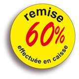 Gommettes adhésives remise -60% - Gommettes adhésives évènementielles