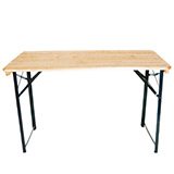 Table brasserie pliante L 116 - Tables pliantes traiteurs