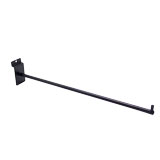 Bras droit noir - L 40 cm - tube ø 10 mm - pour panneaux rai