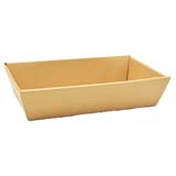 Corbeilles en carton kraft - L 33 x P 20 x H 7,4 cm