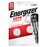 Piles lithium CR2016 Energizer - Piles