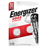 Piles lithium CR2025 Energizer - Piles