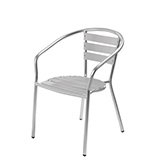 Chaise en aluminium - Chaises de terrasse