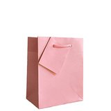 Sacs pelliculés rose poudré mat - Petit Modèle - Emballage Boutique