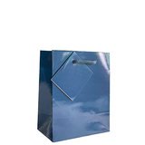 Sacs pelliculés bleu marine brillant - Petit Modèle - Emballage Boutique