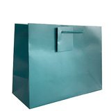 Sacs pelliculés à l'italienne bleu wendy mat - Petit Modèle - Emballage Boutique
