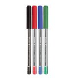 BIC Stylo bille 4 couleurs rétractable décor multicolore pas cher 