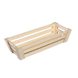 Caisses en bois naturel - L 32.5 + P 13.5 x H 7 cm - Coffrets bois