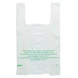 Sacs plastique biodégradables et compostables à bretelles - Sacs plastique biodégradables