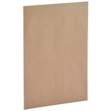 Pochettes sans soufflet fermeture autocollante - Enveloppes kraft brun