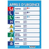 Panneau APPELS D'URGENCE - Signalétique de sécurité