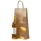 Sacs kraft 2 bouteilles - Sacs bouteilles