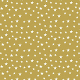 Papier cadeaux Stars Gold - Papiers cadeaux de Noël