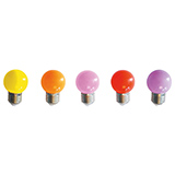 Lot de 5 ampoules couleurs chaudes