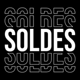 Affiche carrée Soldes