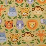 Papier cadeau Jungle - Papiers cadeaux Enfants