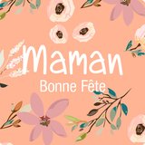 Étiquettes cadeaux adhésives Bonne Fête Maman - Bolducs et étiquettes Fête des mères