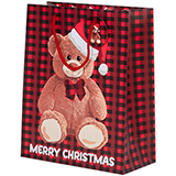 Sacs pelliculés Teddy - Sacs Spécial Noël