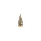 Sapin or  - ø 6 x H 15 cm - Petits décors d'étalage