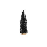 Sapin noir - ø 8 x H 25 cm - Petits décors d'étalage