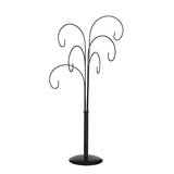 Présentoir noir 6 branches - H 60 cm - Matériel Boutique et Marché