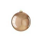 Boule incassable cuivre brillant ø 15 cm - Boules