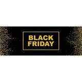 Affiche horizontale BLACK FRIDAY - L 70 cm - Black Friday