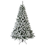 Sapin de Noël artificiel enneigé sur pied Monarch - H 180 cm - Sapins de Noël