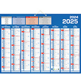 Calendrier 16 mois 2024-2025 - Calendriers