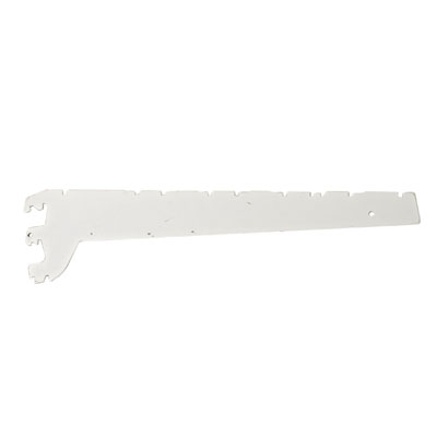 Console inclinable pour tablettes tôle pas de 50 mm - Ligne Store blanc pas de 50 mm