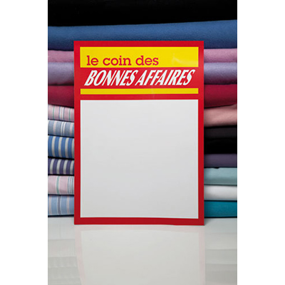 Cartons Le coin des Bonnes Affaires - PLV Carton-1