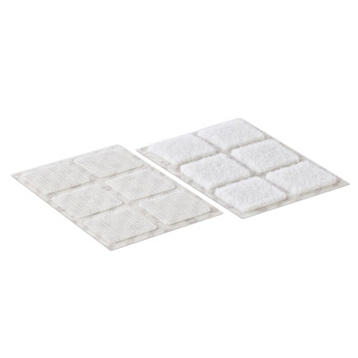 Pastilles carrées VELCRO - Double face, patafix, velcro-1