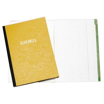 Cahier piqure Échéancier - Comptabilité