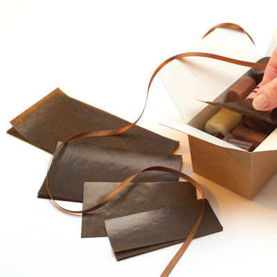 Intercalaires ballotins à chocolats - Ballotins à chocolats