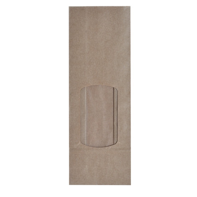 Sachets avec fenêtre - Sachets kraft alimentaires-3