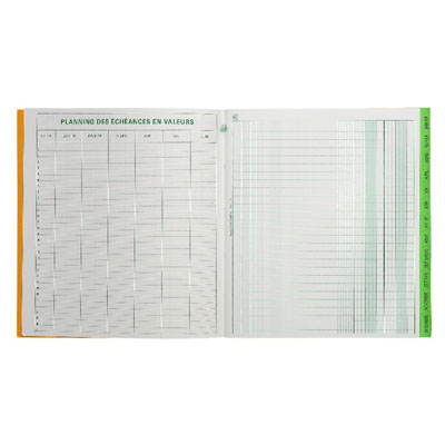 Cahier piqure Échéancier - Comptabilité-1