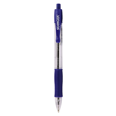 Stylos à bille STRANGER - retractables - bleu - lot de 10 - Stylos à bille