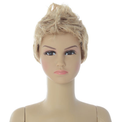 Perruque garçon cheveux courts blonds - Perruques pour mannequins